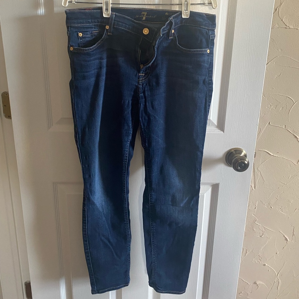 7 for All Mankind Skinny Ankle Jeans